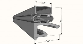 CAD for Gasket Profile 059