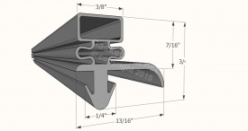 CAD for Gasket Profile 1230
