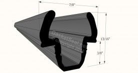 CAD for Gasket Profile 13-595