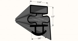 CAD for Gasket Profile 254