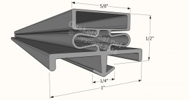 CAD for Gasket Profile 436