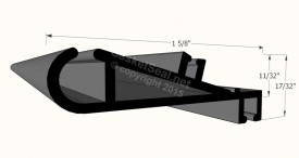 CAD for Gasket Profile 58-409