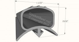 CAD for Gasket Profile 672