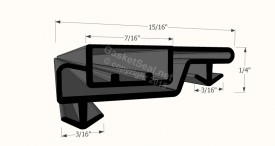 CAD for Gasket Profile 8001