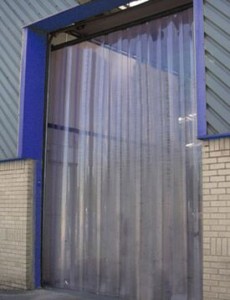 Commercial Door Kits with Strip Curtains